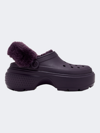Crocs Stomp Lined Unisex Lifestyle Slippers Dark Iris