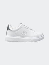 Lotto Day Prince Amf Gs-Boys Lifestyle Shoes White/Silver Metal