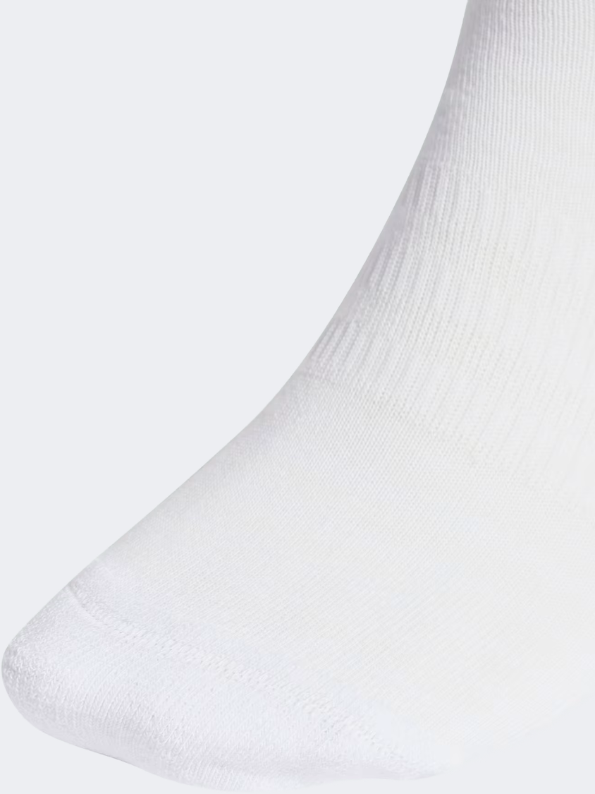 Adidas Cushioned Crew 3 Pairs Unisex Sportswear Sock White/Black