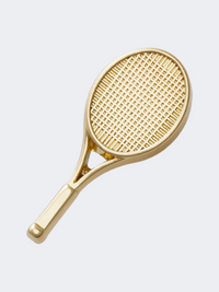 Crocs Fancy Tennis Racket Unisex Lifestyle Pins Gold