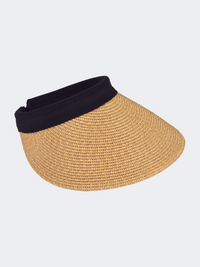 Stamion Visor Women Beach Hat Light Brown