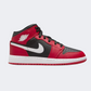 Nike Air Jordan 1 Gs-Boys Lifestyle Shoes Black/Red/White