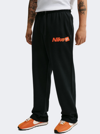Nike Club French Terry Open Hem Play Men Lifestyle Pant Black/White