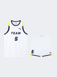 Anta Party Of Heroes Game Men Basketball Set White/Navy