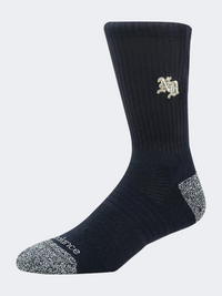 New Balance Premium Crew 1 Pair Unisex Lifestyle Sock Dark Knight