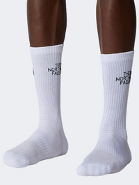 The North Face Multi Cush Unisex Hiking Sock White