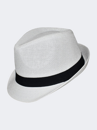 Stamion Trilby Men Beach Hat White