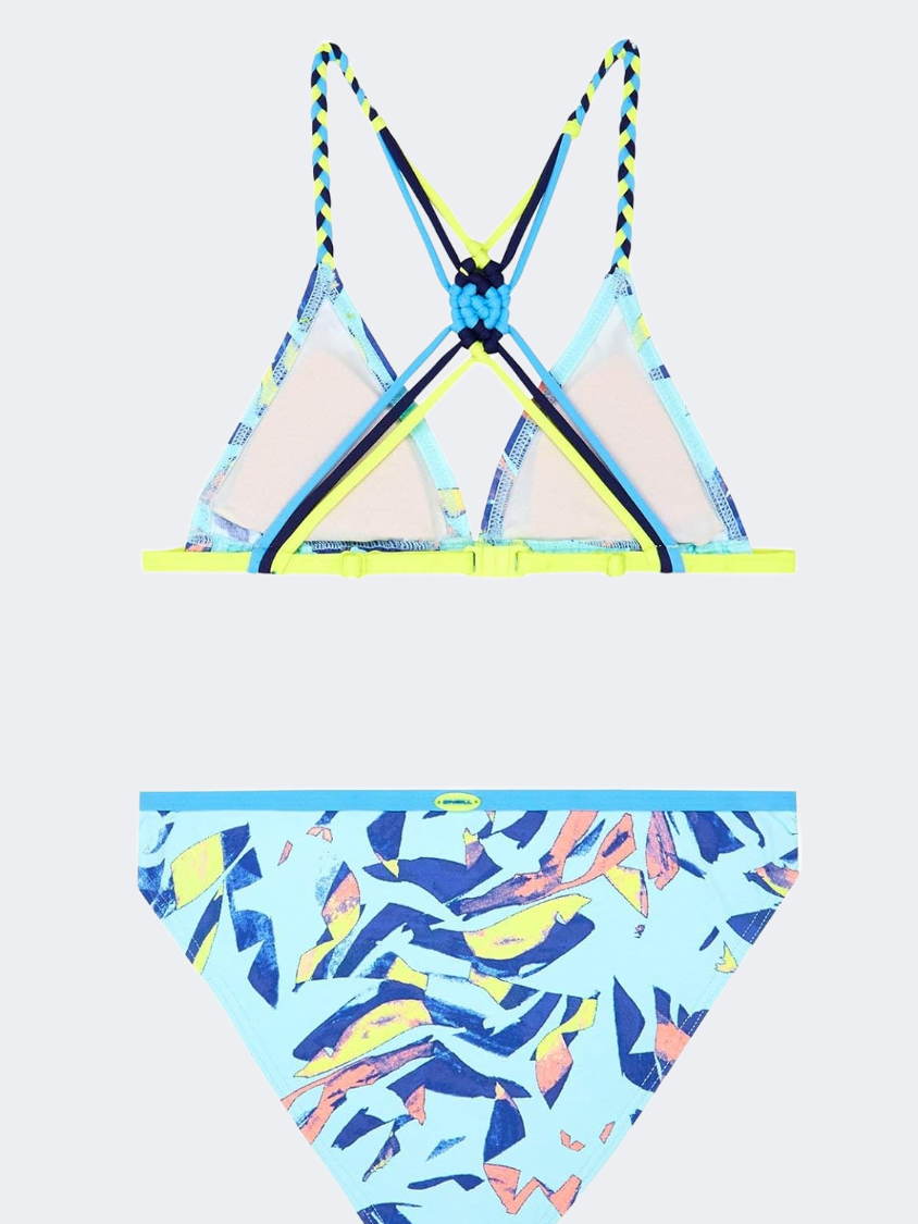 Oneill Macrame Kids-Girls Beach Bikini Set Multicolor