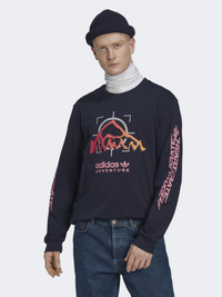 Adidas Adventure Ride Men Original Long Sleeve Legend Ink