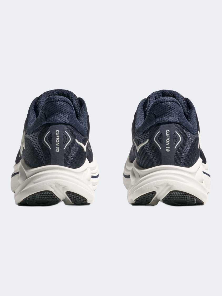 Hoka Clifton 10 Men Running Shoes Navy/White