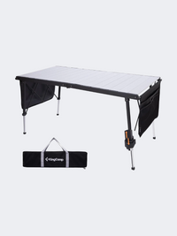 King Camp Aluventure 14070 Camping Table Black/Silver