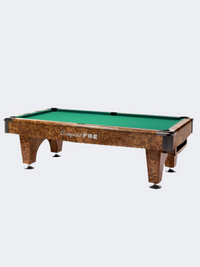 Fas Golden Billiard Pool Table Brown/Green