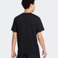 Nike Nsw Swoosh Logo Men Lifestyle T-Shirt Black