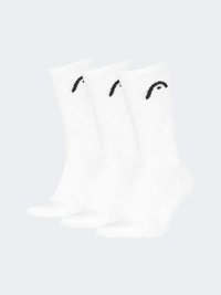 Head 3 Pack Unisex Padel Sock White