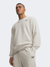 Under Armour Rival Lightweight Crew Men Lifestyle Sweatshirt Summit White/Black