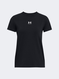 Under Armour Rival Core Women Lifestyle T-Shirt Black