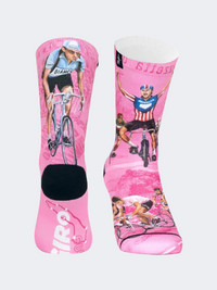 Pacific Giro 1909 Unisex Cycling Sock Pink