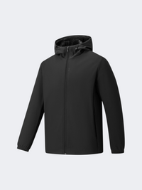 Erke Knitted Sports Men Training Jacket Black