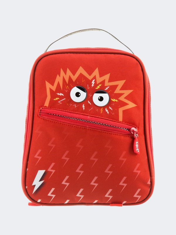 Zipit Talking Monstar Back To School Lunch Red