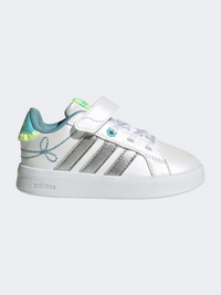 Adidas Grand Court 3.0 Infant-Girls Sportswear Shoes White/Multicolor