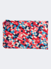 Zipit Pixel Jumbo Pouch Back To School Pencil Case Blue/Red