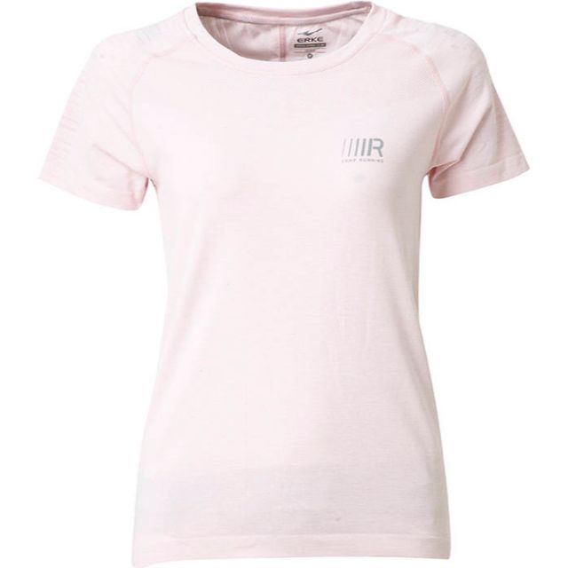 Erke Crew Women Lifestyle T-Shirt Pink
