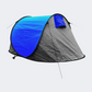 Topten Camping 2 Persons Unisex Camping Tent Blue