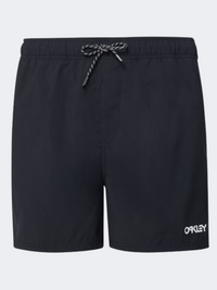 Oakley Volley 16 Inch Men Beach Swim Short Blackout
