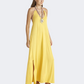 Blu4U Rasta Women Beach Dress Yellow