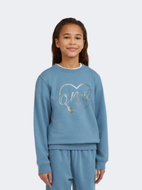 Oneill Essentials Crew Girls Skiing Sweatshirt Mozart Blue