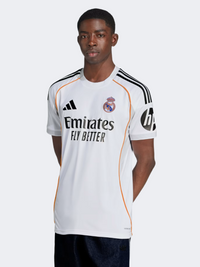 Adidas Real Madrid 25/26 Home Jersey Men Football T-Shirt White