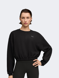 Puma Cloudspun Crew Women Training Sweatshirt Black