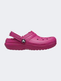 Crocs Classic Lined Kids Lifestyle Clog Royal Pink