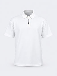 Oil & Gaz Effortless Men Lifestyle Polo White