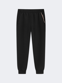 Erke Knitted Cropped Women Training Pant Black