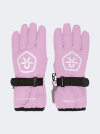 Color Kids Waterproof Dropliner Skiing Gloves Lilac Chiffon
