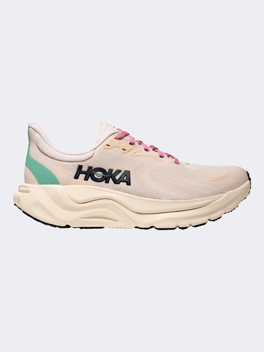 Hoka Arahi 8 Women Running Shoes Rose Cream