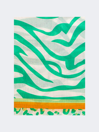 Amelie Women Beach Sarong Green