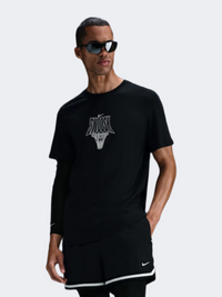 Nike Dri-Fit Men Basketball T-Shirt Black