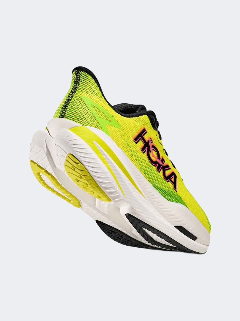 Hoka Mach X 3 Men Running Shoes Neon Lime