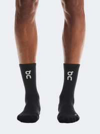 On Core High 2 Pack Unisex Running Sock Black