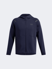 Under Armour Unstoppable Fleece Men Lifestyle Hoody Midnight Navy