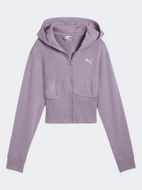 Puma Dare To Gym 2K Women Lifestyle Hoody Pale Plum