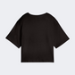 Puma Essentials Cropped Number 1 Logo Women Lifestyle T-Shirt Black