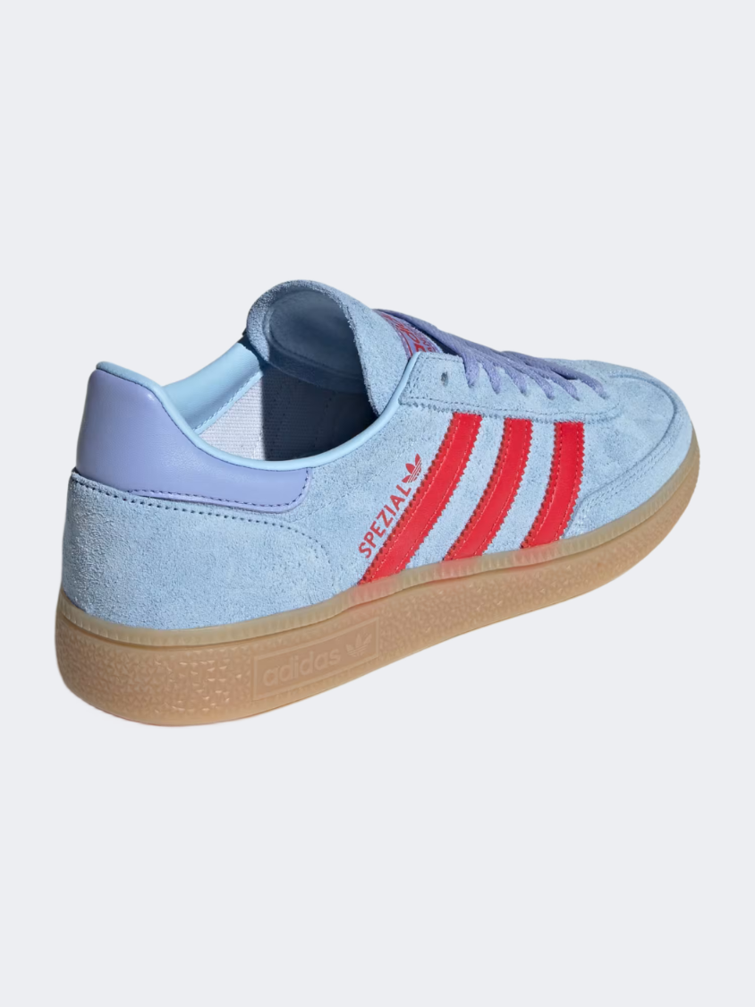 Adidas Handball Spezial Women Originals Shoes Glow Blue/Red