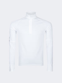 Oil And Gaz Sporty Unisex Fitness Sweatshirt White
