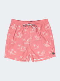 Billabong Vacay Layback Men Beach Swim Short Dusty Pink