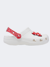 Crocs Disney Minnie Mouse Classic Clog Kids-Unisex Lifestyle Slippers White/Red