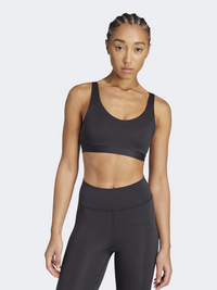 Adidas All Me Essentials Medium Support Women Training Bra Black