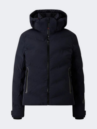 Fire and Ice Tec Sael Women Skiing Jacket Navy Blue